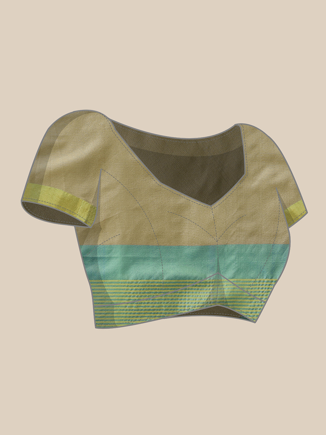 Uppada Pattu Art Silk Solid Ready To Wear Saree