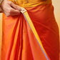 Uppada Pattu Art Silk Solid Ready To Wear Saree