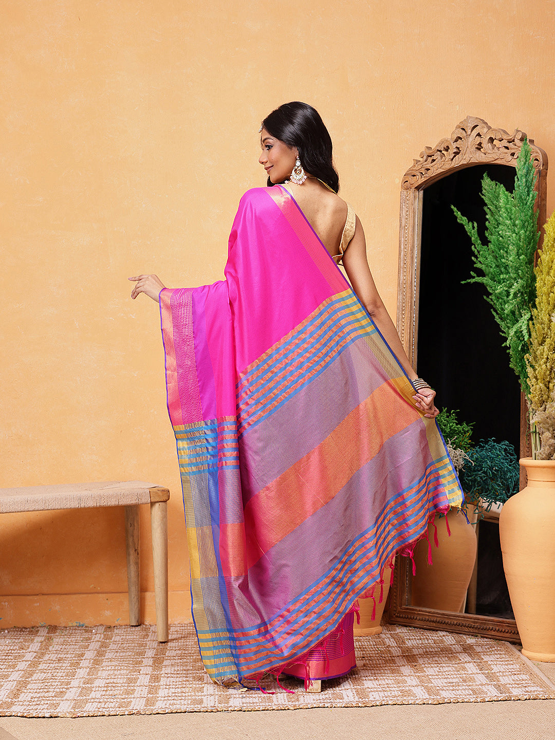 Pattu Art Silk Woven Ready To Wear Saree
