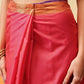 Uppada Pattu Art Silk Solid Ready To Wear Saree