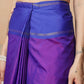 Women's Arani Pattu Soft Silk Upada Solid Ready to Wear Saree