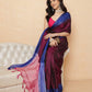 Women's Arani Pattu Soft Silk Upada Solid Ready to Wear Saree