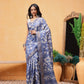 Floral Printed Silk Ready To Wear Saree