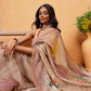 Printed Cotton Blend Ready To Wear Saree