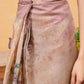 Printed Cotton Blend Ready To Wear Saree