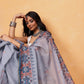 Printed Cotton Blend Ready To Wear Saree