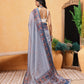 Printed Cotton Blend Ready To Wear Saree