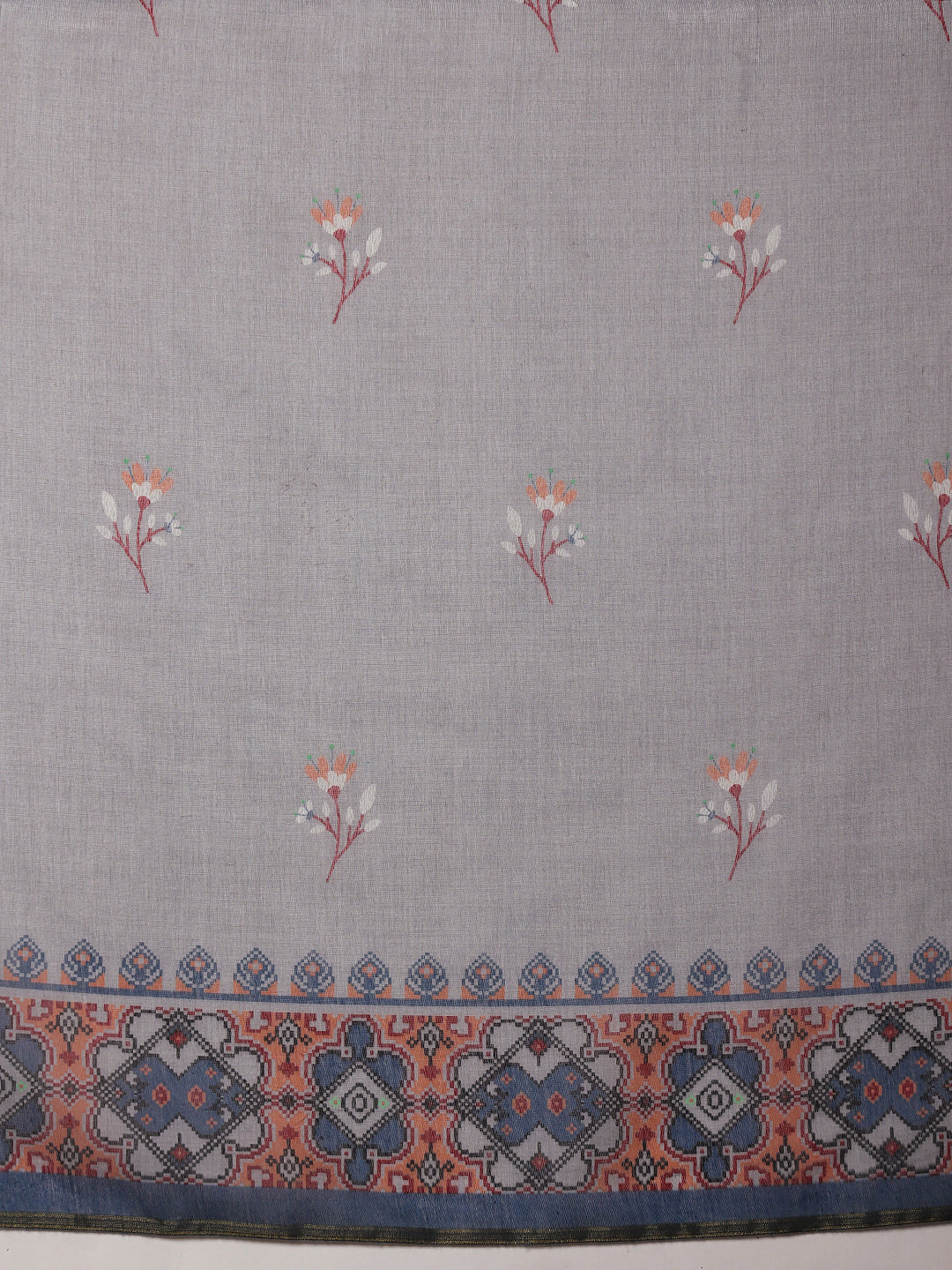 Printed Cotton Blend Ready To Wear Saree