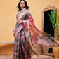Printed Cotton Blend Ready To Wear Saree