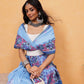 Printed Cotton Blend Ready To Wear Saree