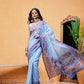 Printed Cotton Blend Ready To Wear Saree
