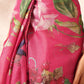 Fruits Printed Cotton Tissue Ready to Wear Saree