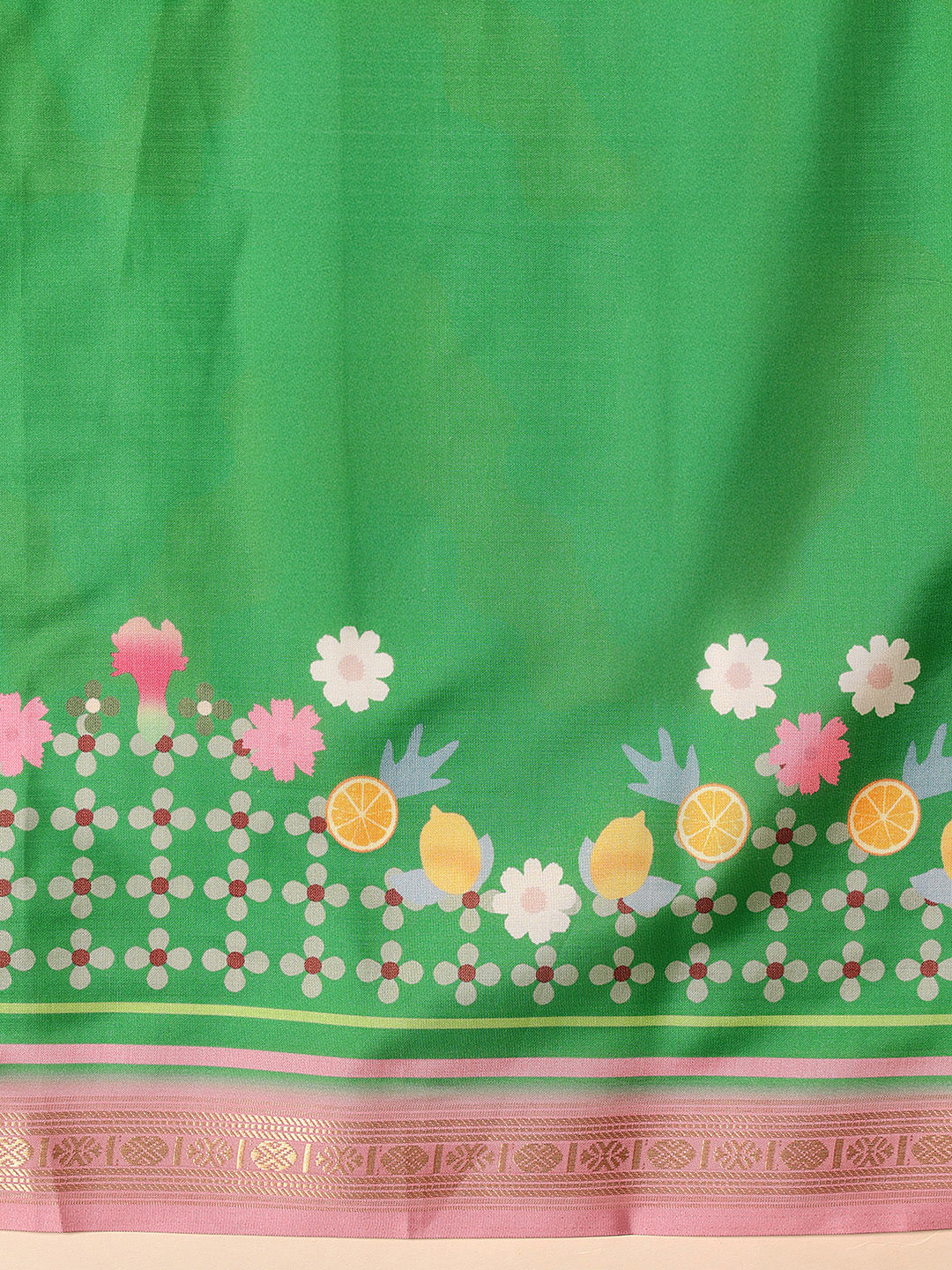 Printed Art Silk Ready to Wear Saree