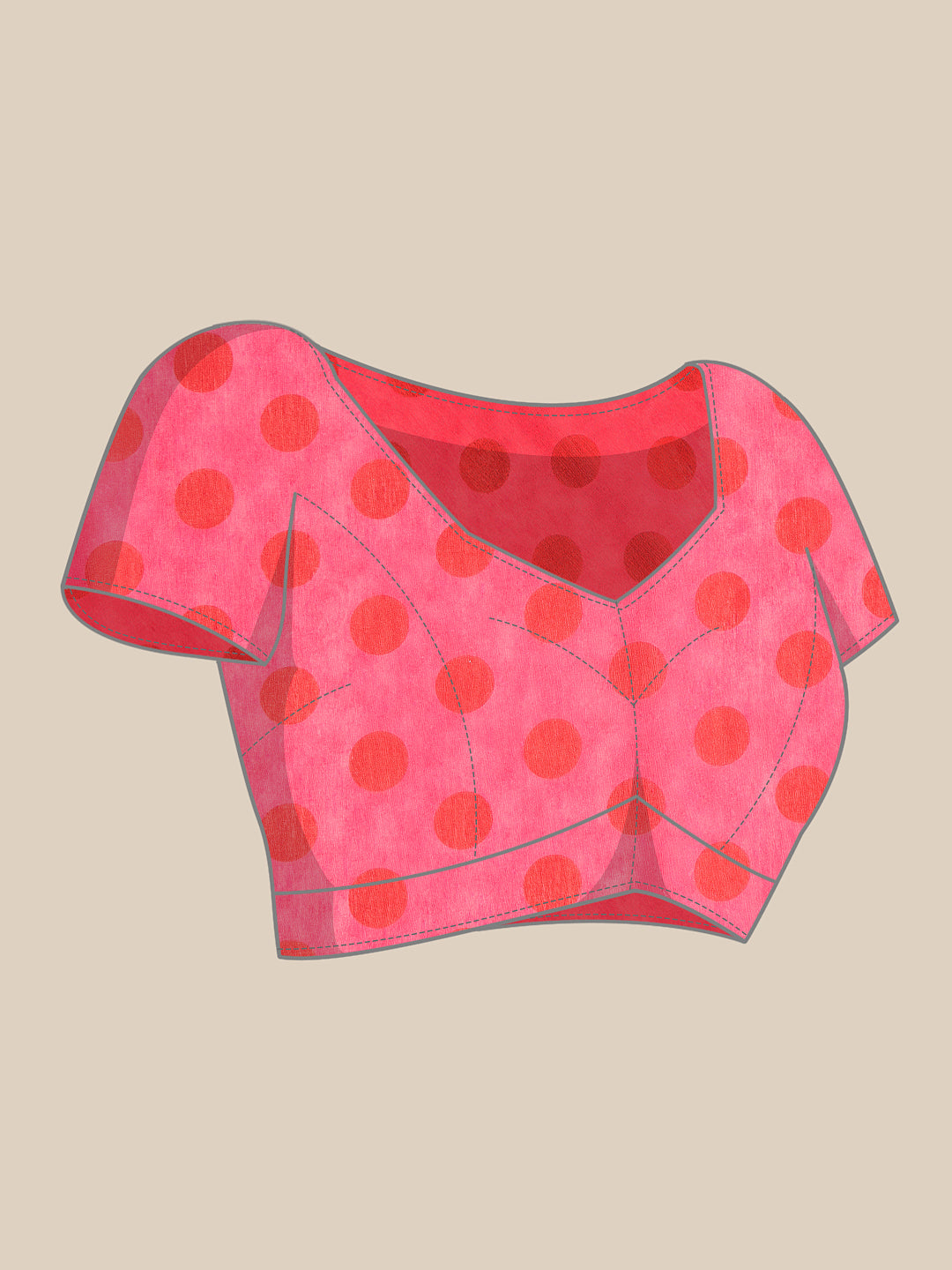 Digital Printed Soft Mul Cotton Ready to Wear Saree