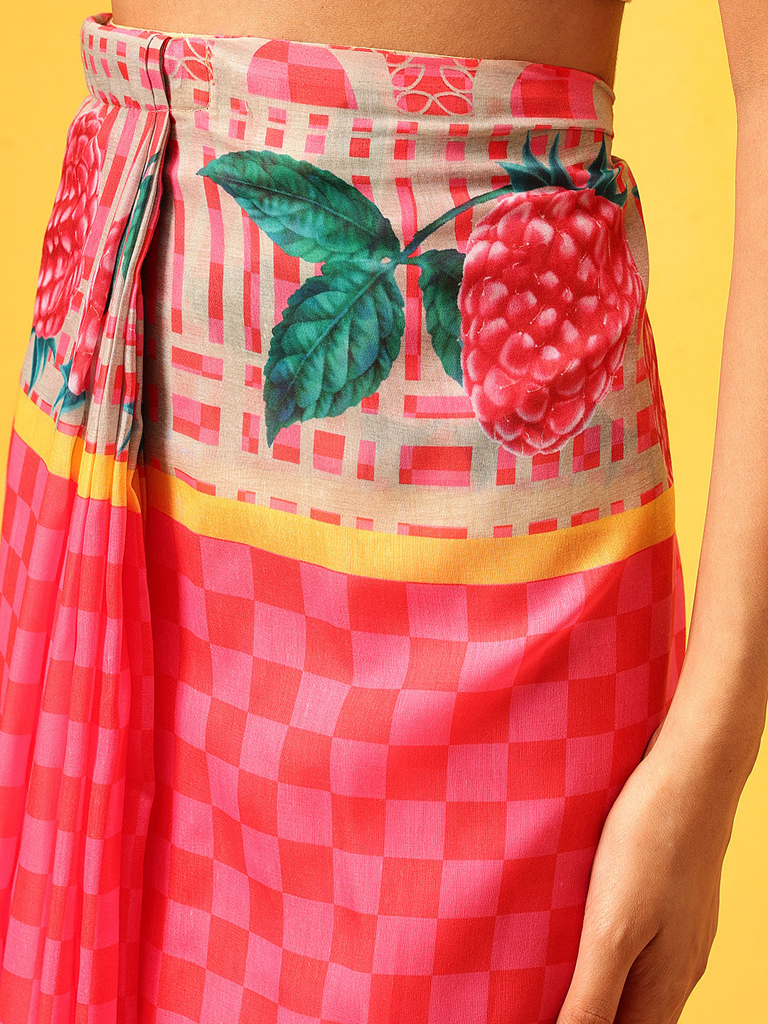 Digital Printed Soft Mul Cotton Ready to Wear Saree