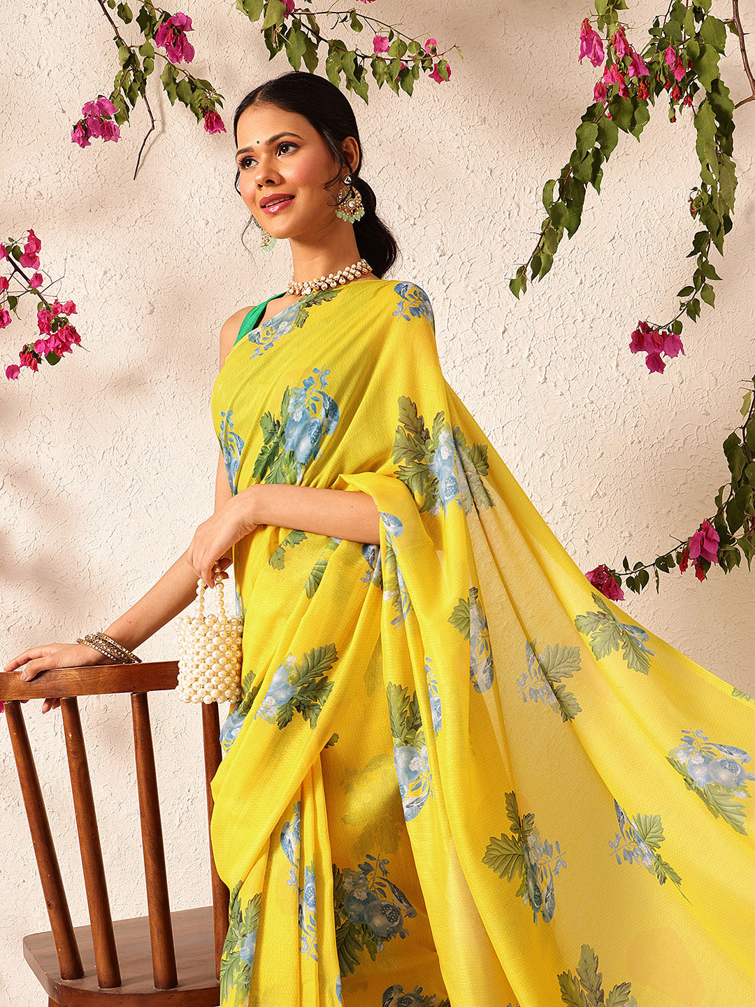 Digital Printed Soft Mul Cotton Ready to Wear Saree