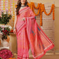 Mul Cotton Animal Printed Pocket Saree