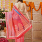 Mul Cotton Animal Printed Pocket Saree