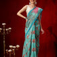 Mul Cotton Animal Printed Ready To Wear Saree