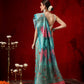 Mul Cotton Animal Printed Ready To Wear Saree