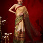 Women's Cotton Silk Floral Printed Ready to Wear Saree