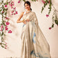 Cotton Zari Tissue Printed Ready to Wear Saree