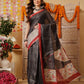 Women's Cotton Silk Floral Printed Ready to Wear Saree