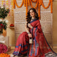 Women's Cotton Silk Floral Printed Ready to Wear Saree