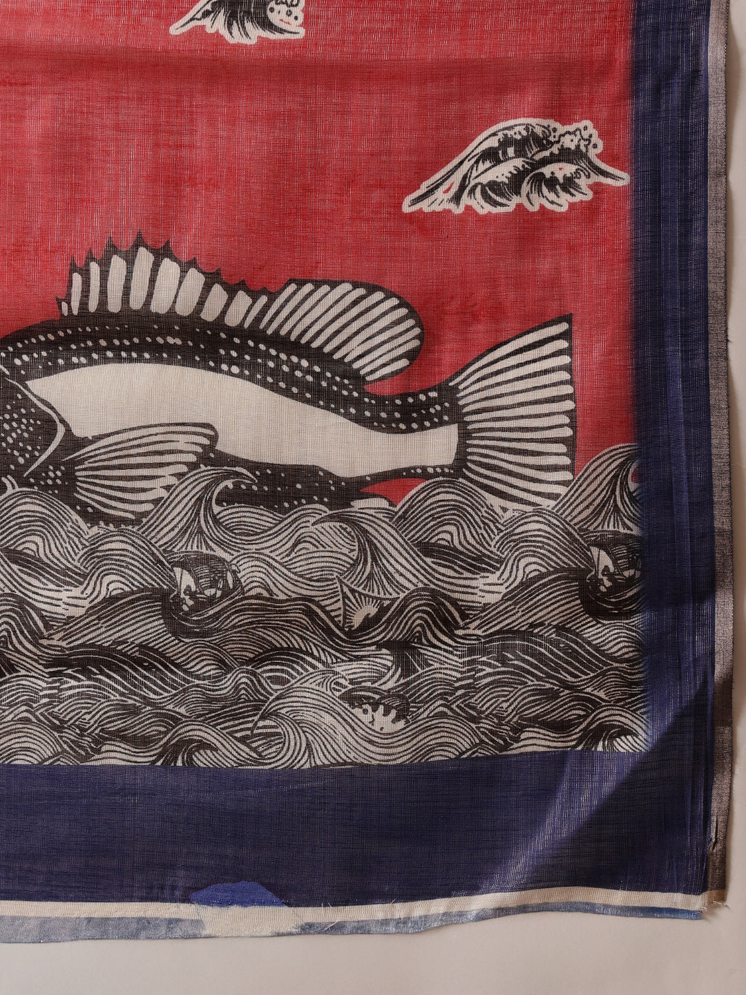 Women's Cotton Silk Floral Printed Ready to Wear Saree