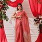 Women's Cotton Silk Floral Printed Ready to Wear Saree