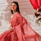 Women's Cotton Silk Floral Printed Ready to Wear Saree