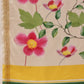 Onam Special Printed Silk Ready To Wear Kasavu White Saree