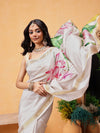 Onam Special Printed Silk Ready To Wear Kasauv Saree