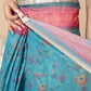 Digital Printed Paithani Design Chanderi Cotton Ready to Wear Saree
