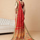 Digital Printed Paithani Design Chanderi Cotton Ready to Wear Saree