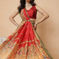 Digital Printed Paithani Design Chanderi Cotton Ready to Wear Saree