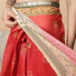 Digital Printed Paithani Design Chanderi Cotton Ready to Wear Saree