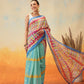 Printed Cotton Zari Tissue Ready to Wear Saree