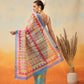 Printed Cotton Zari Tissue Ready to Wear Saree