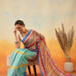 Printed Cotton Zari Tissue Ready to Wear Saree
