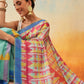 Printed Cotton Zari Tissue Ready to Wear Saree