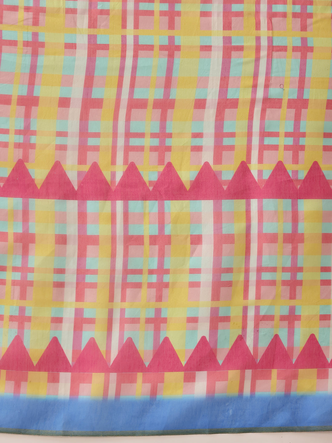 Printed Cotton Zari Tissue Ready to Wear Saree