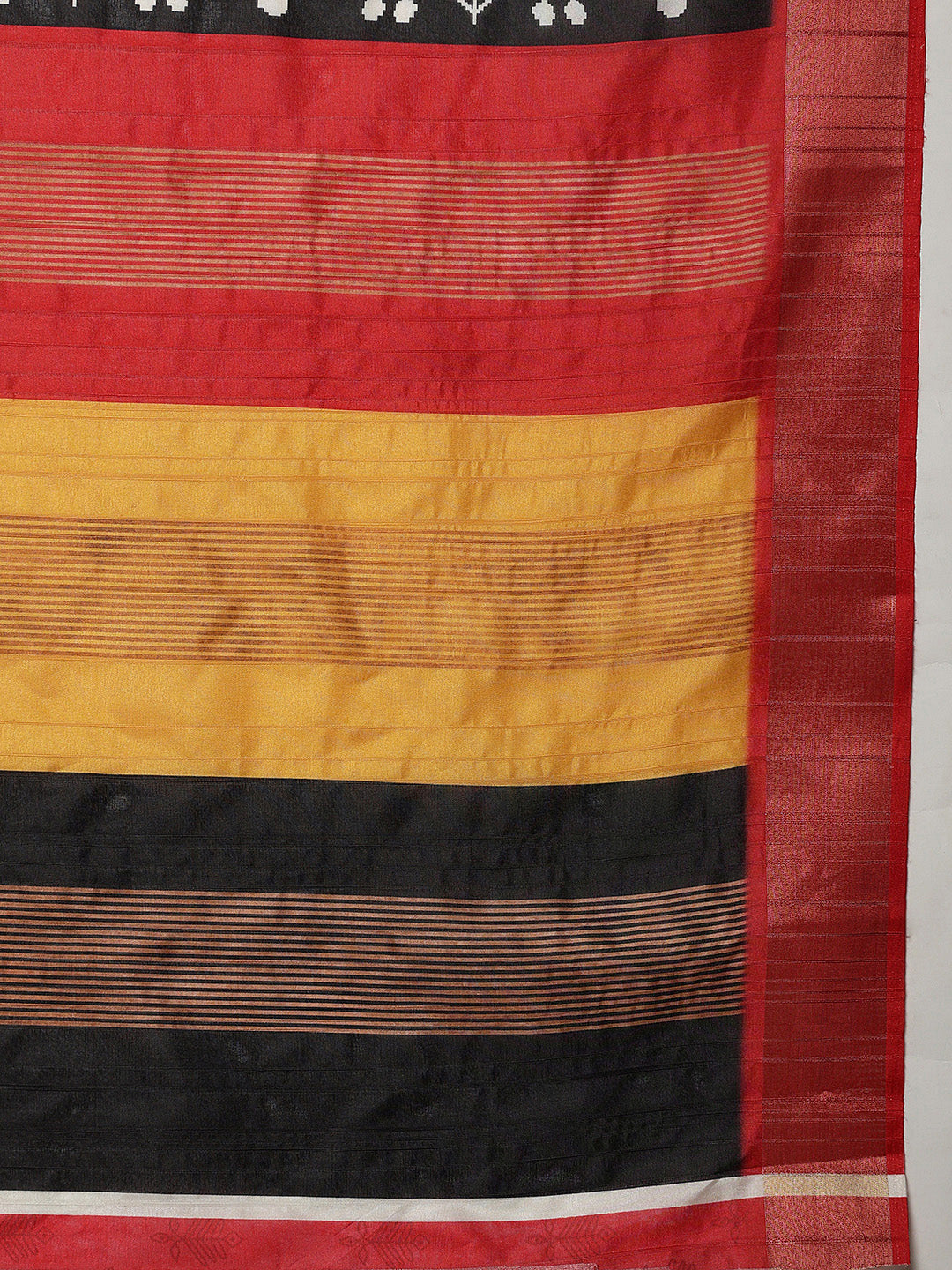 Kotha Silk Printed Ready To Wear Saree