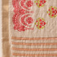 Floral Printed Kotha Silk Ready to Wear Saree With Zari Border