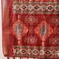Floral Printed Kotha Silk Ready to Wear Saree With Zari Border