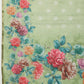Women's Cotton Blend Floral Print Ready To Wear Saree