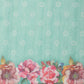 Women's Cotton Blend Floral Print Ready To Wear Saree