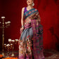 Women's Cotton Silk Floral Printed Ready to Wear Saree