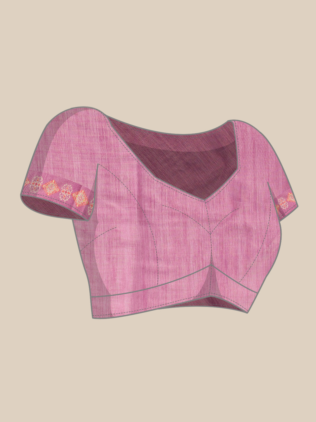 Women's Cotton Silk Floral Printed Ready to Wear Saree