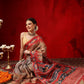 Women's Cotton Silk Floral Printed Ready to Wear Saree